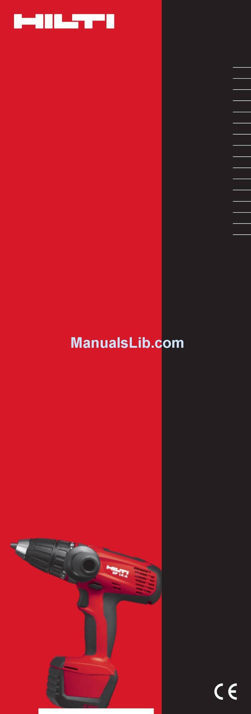 Hilti SF(H) 14-A operating instructions