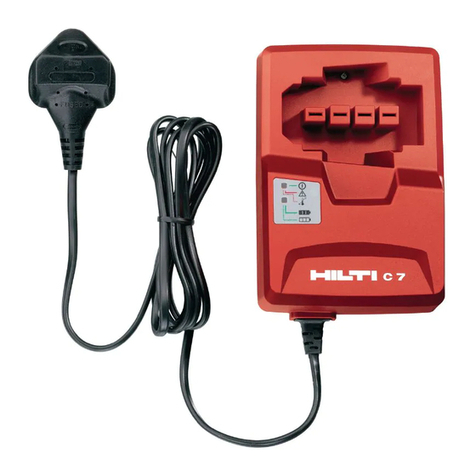Hilti C7 operating instructions