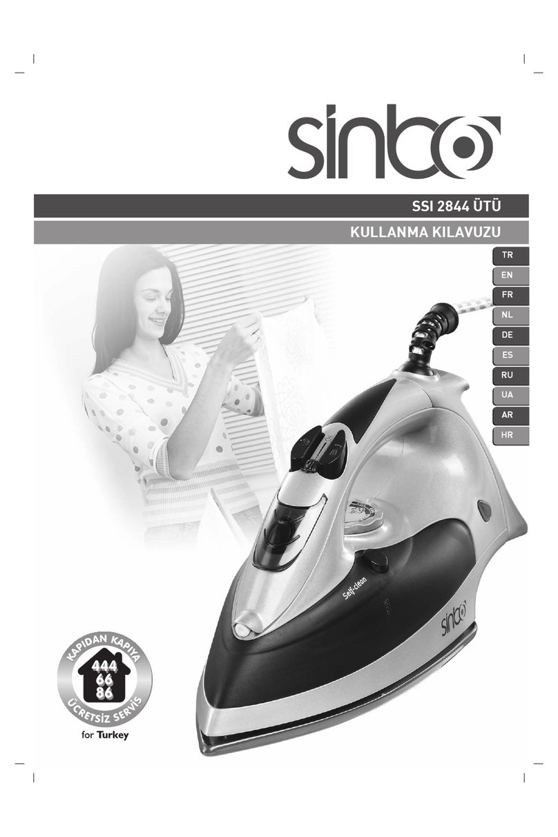 Sinbo SSI-2844 instruction manual