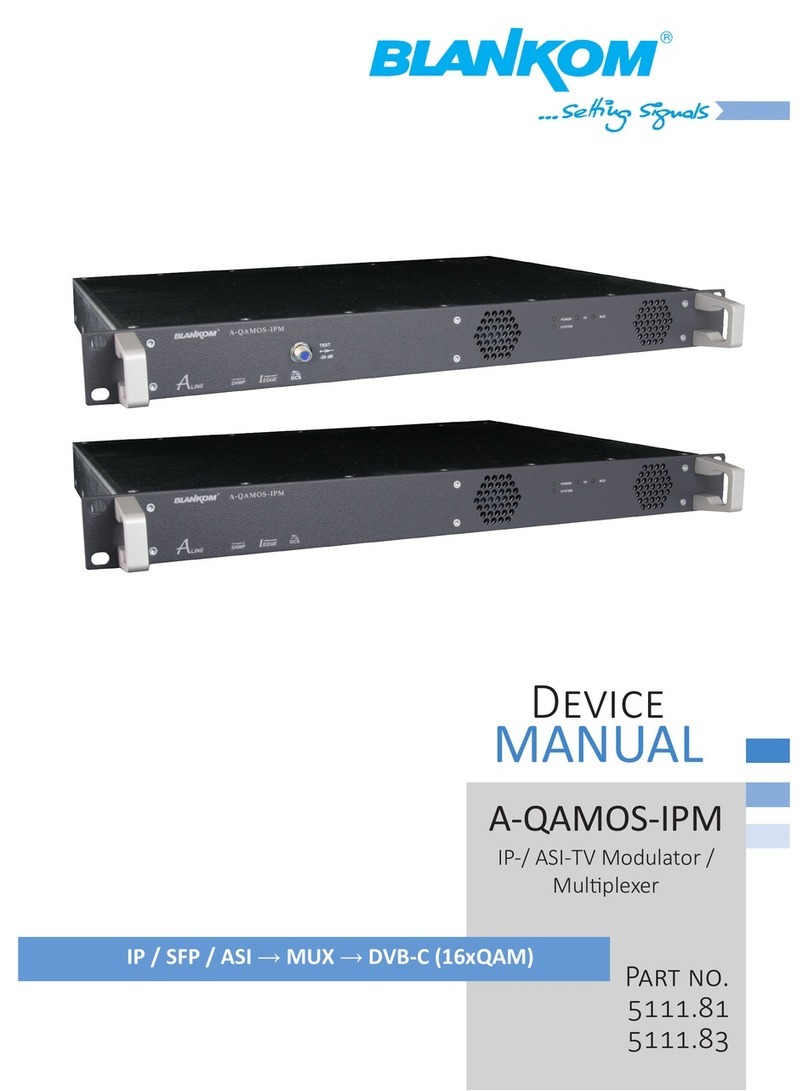 Blankom A-QAMOS-IPM user manual Blankom A-QAMOS-IPM user manual