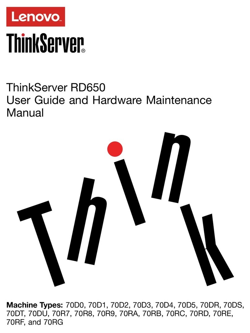 Lenovo ThinkServer RD650 Owner's manual