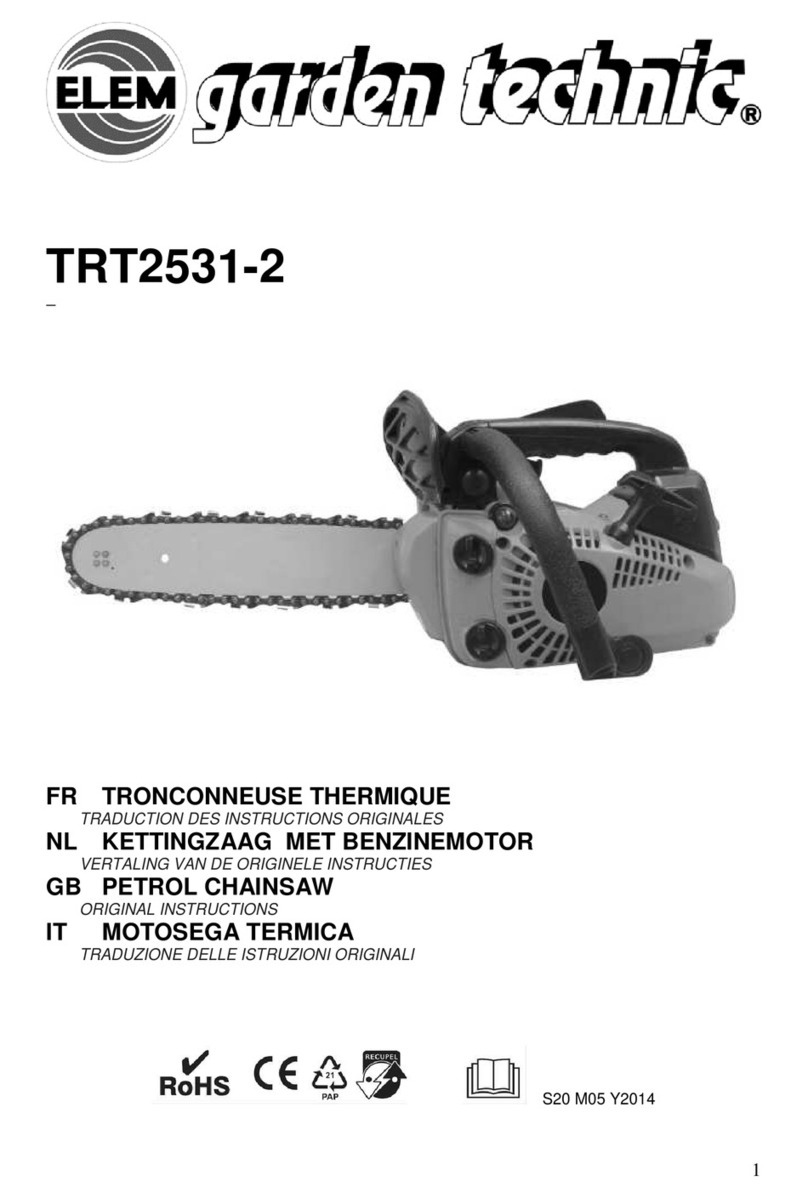Elem Garden Technic TRT2531-2 User manual Elem Garden Technic TRT2531-2 User manual