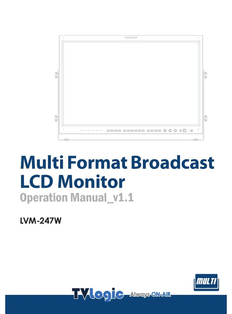 TV Logic LVM-247W User manual