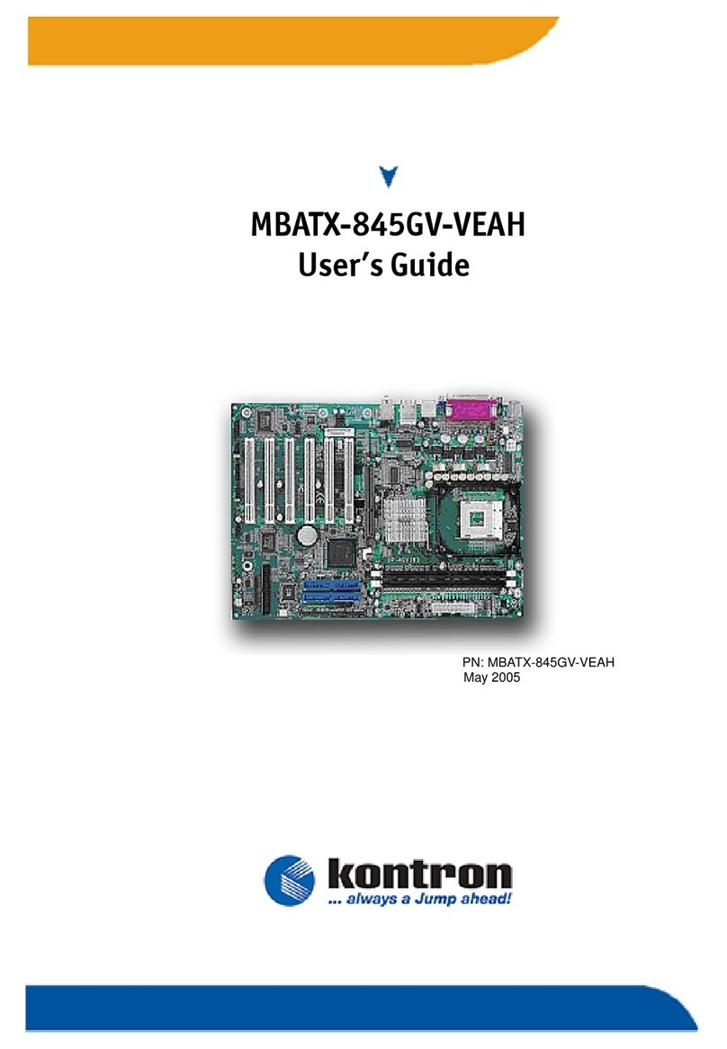 Kontron MBATX-845GV-VEAH user guide