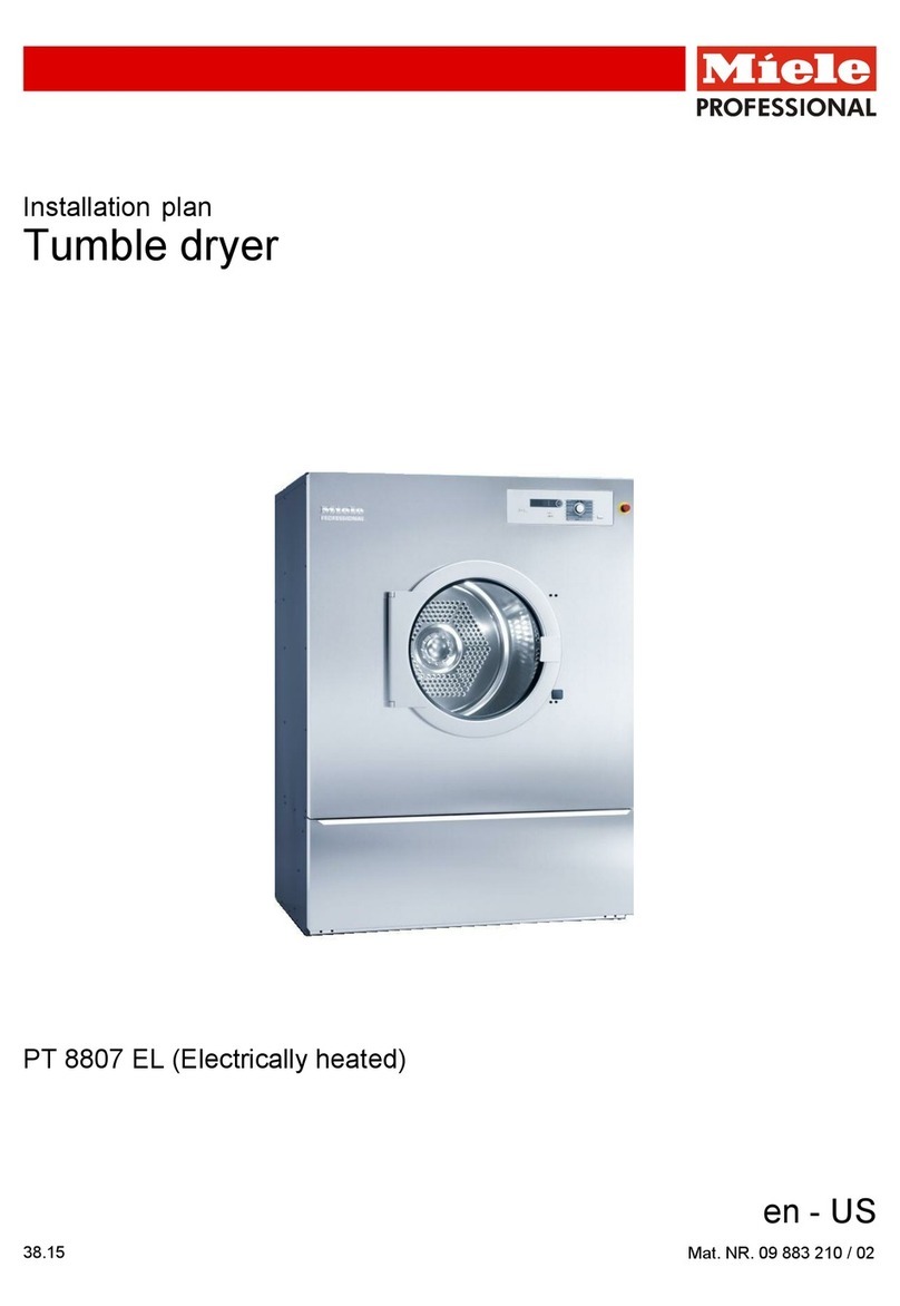 Miele PT 8807 EL User manual