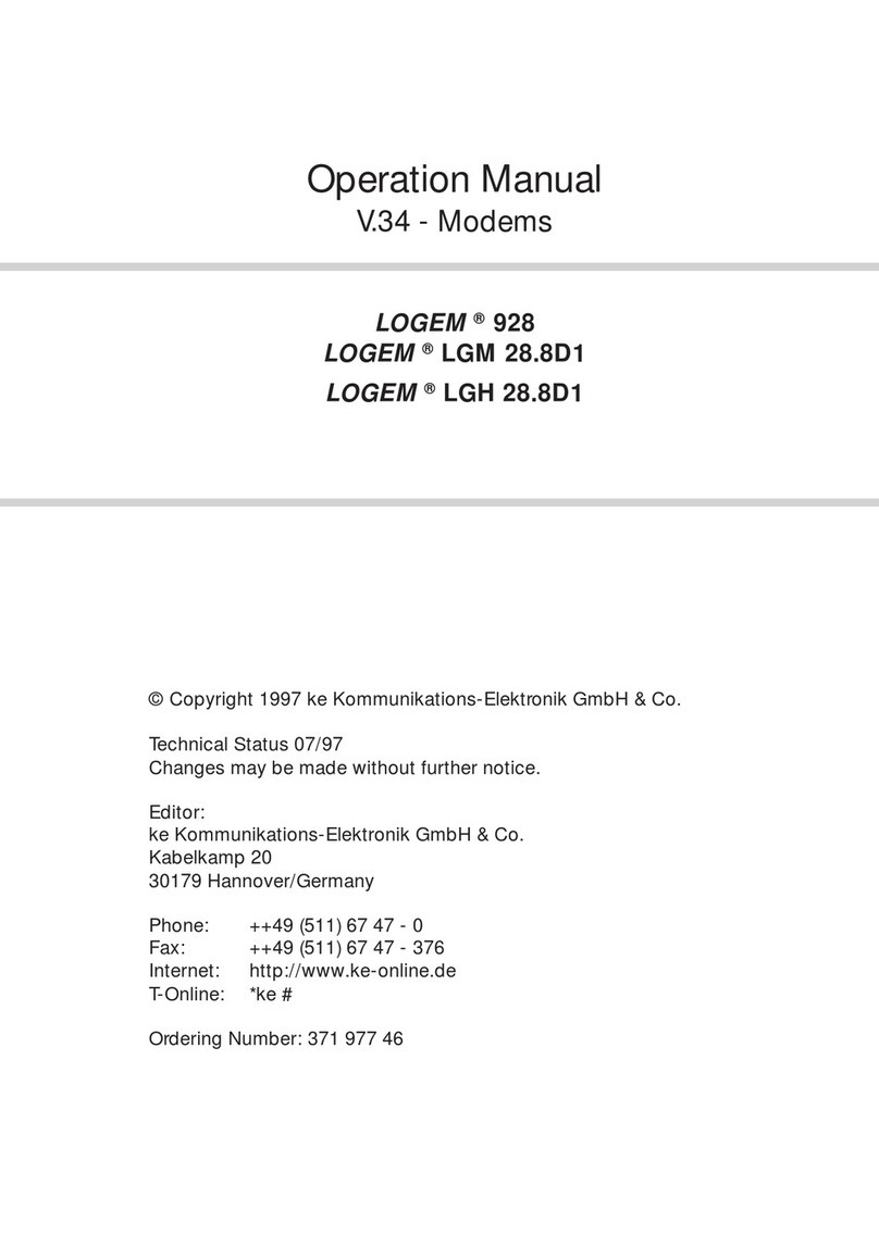 KE LOGEM LGH 28.8D1 Operation manual