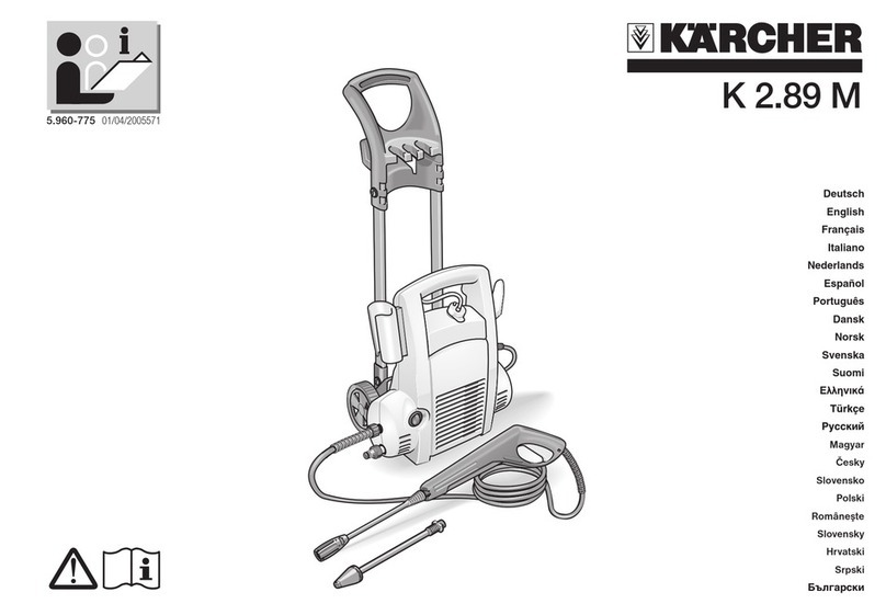 Kärcher K 2.110 M User manual