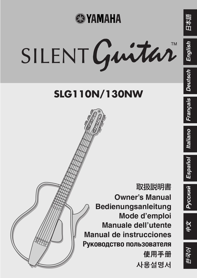 Yamaha Silent SLG130NW owner's manual