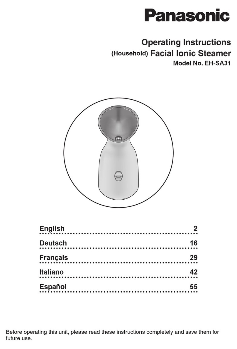 Panasonic EH-SA31 User manual