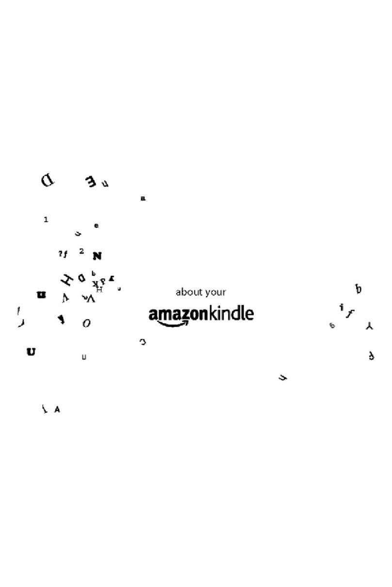 Amazon Kindle D00111 User manual