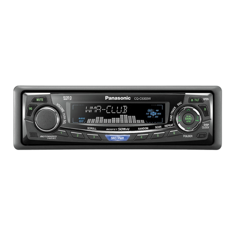 Panasonic CQ-C5303N installation instructions