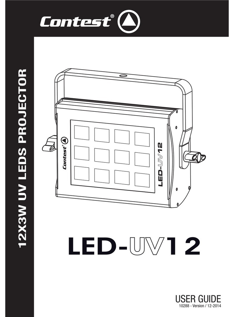 Contest LED-UV12 User manual