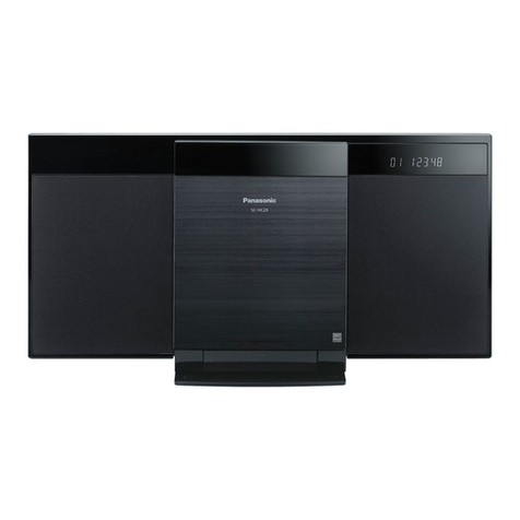 Panasonic SC-HC18 User manual Panasonic SC-HC18 User manual