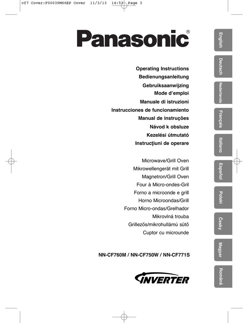 Panasonic NN-CF771S operating instructions