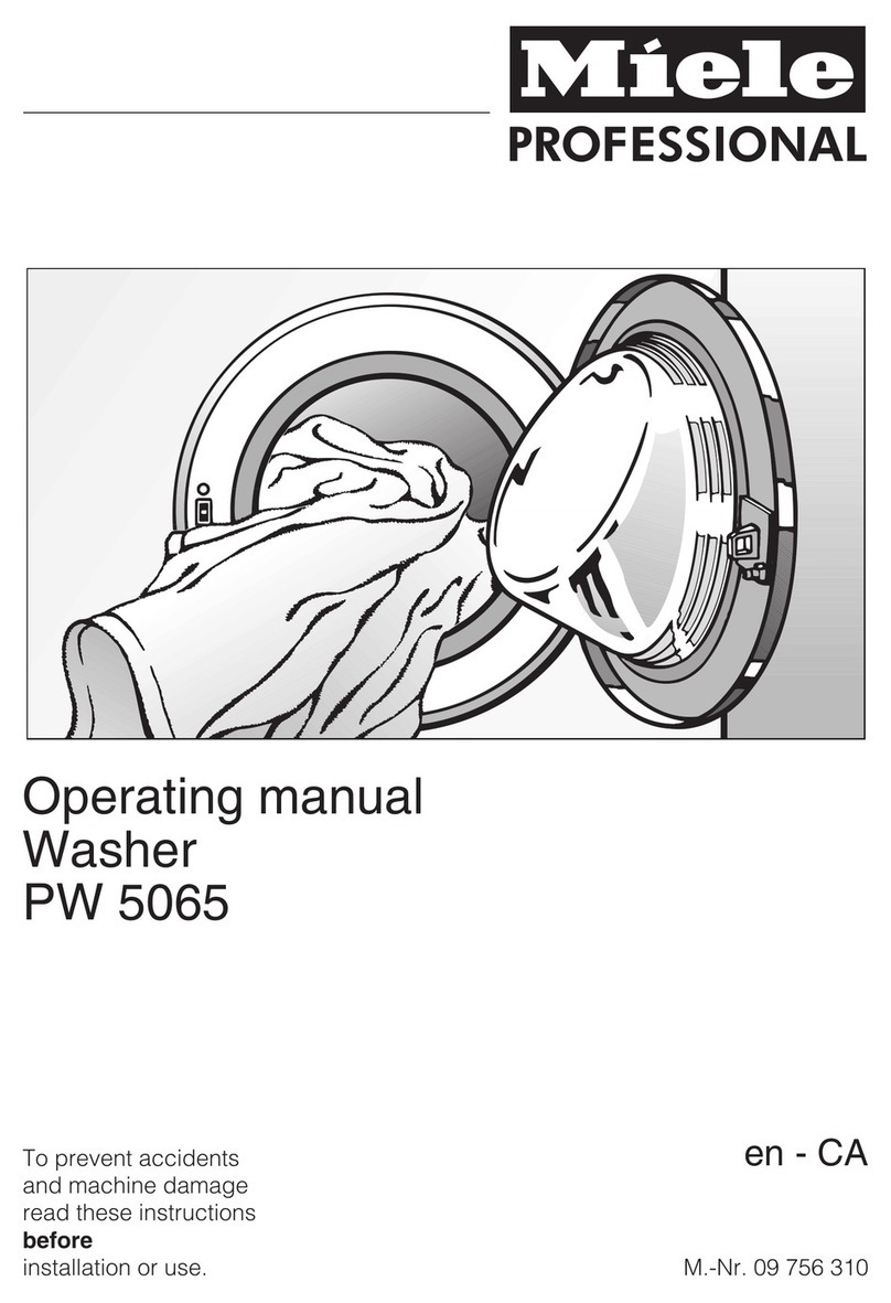 Miele PW 5065 User manual