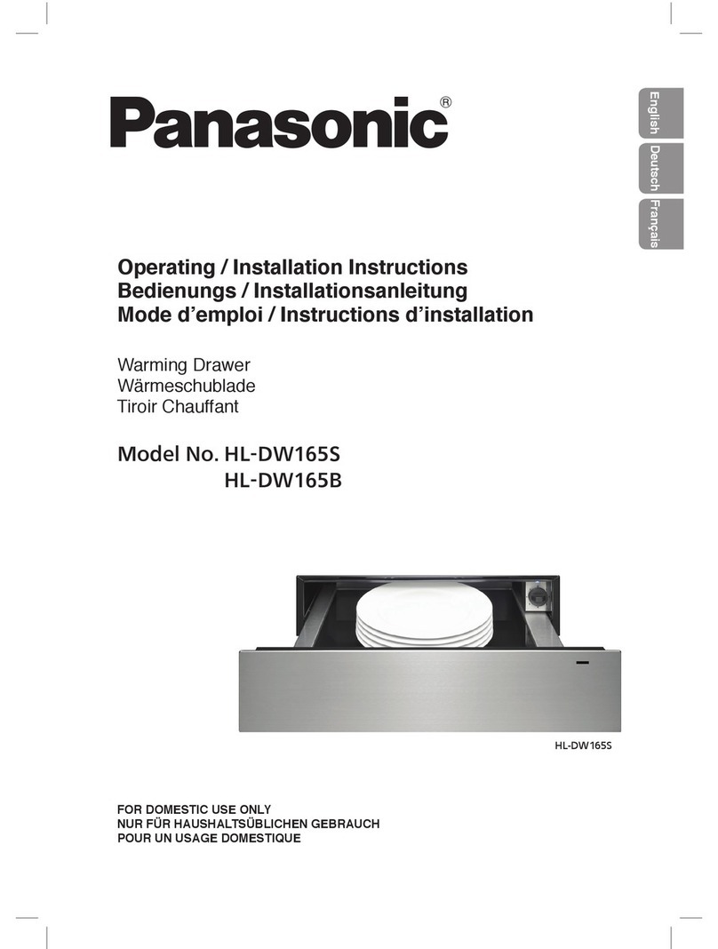 Panasonic HL-DW165B Operating and installation instructions Panasonic HL-DW165B Operating and installation instructions