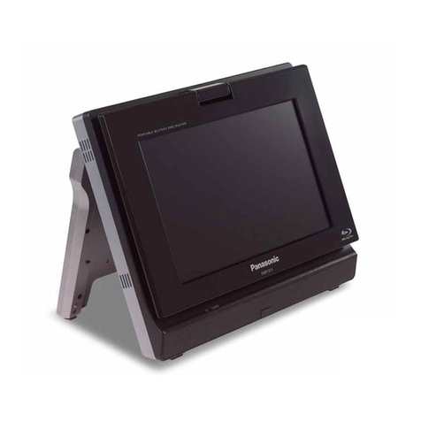 Panasonic DMP-B15 - Portable Blu-ray Player operating instructions
