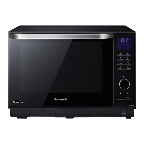 Panasonic NN-DS596B Operating instruction and cook book