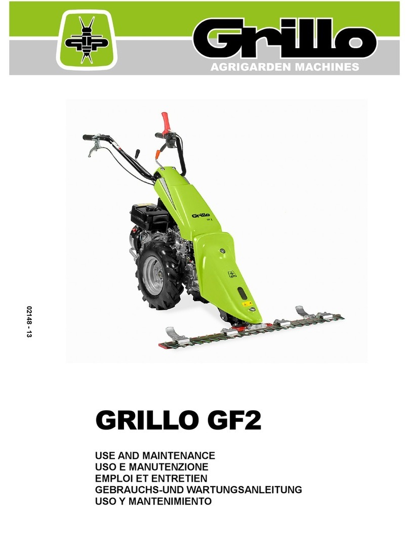 Grillo gf2 Use and maintenance