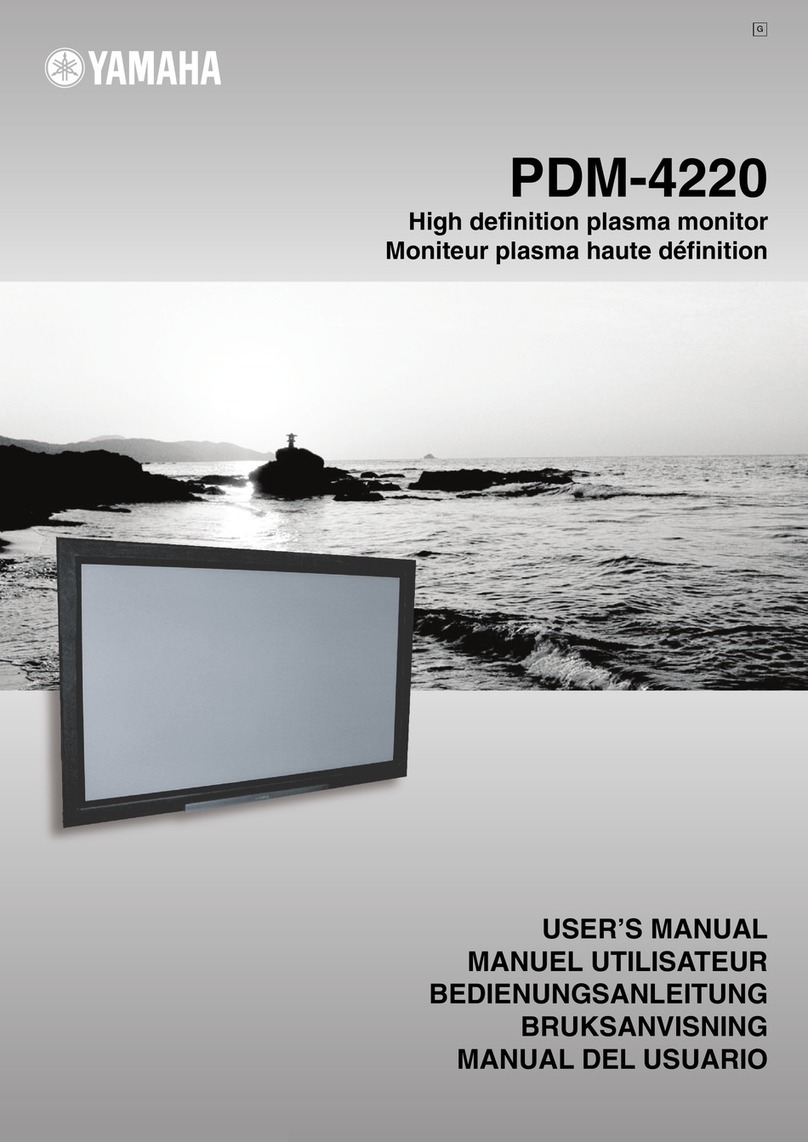 Yamaha PDM-4220 User manual Yamaha PDM-4220 User manual