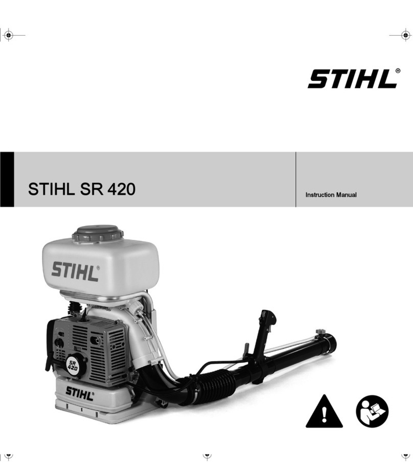 Stihl Sr 420 User manual