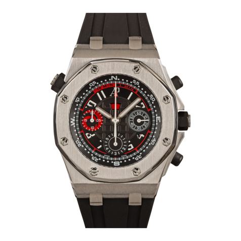 Audemars Piguet royal oak offshore alinghi polaris Instructions for use