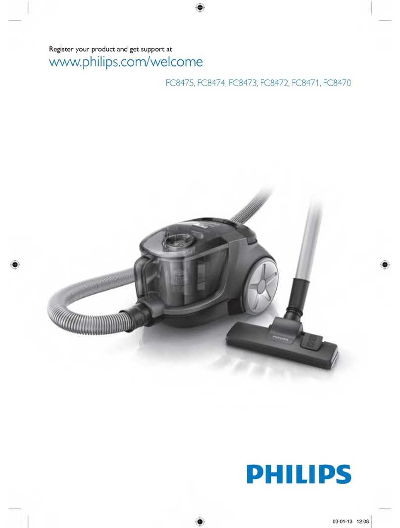 Philips FC8470 manual