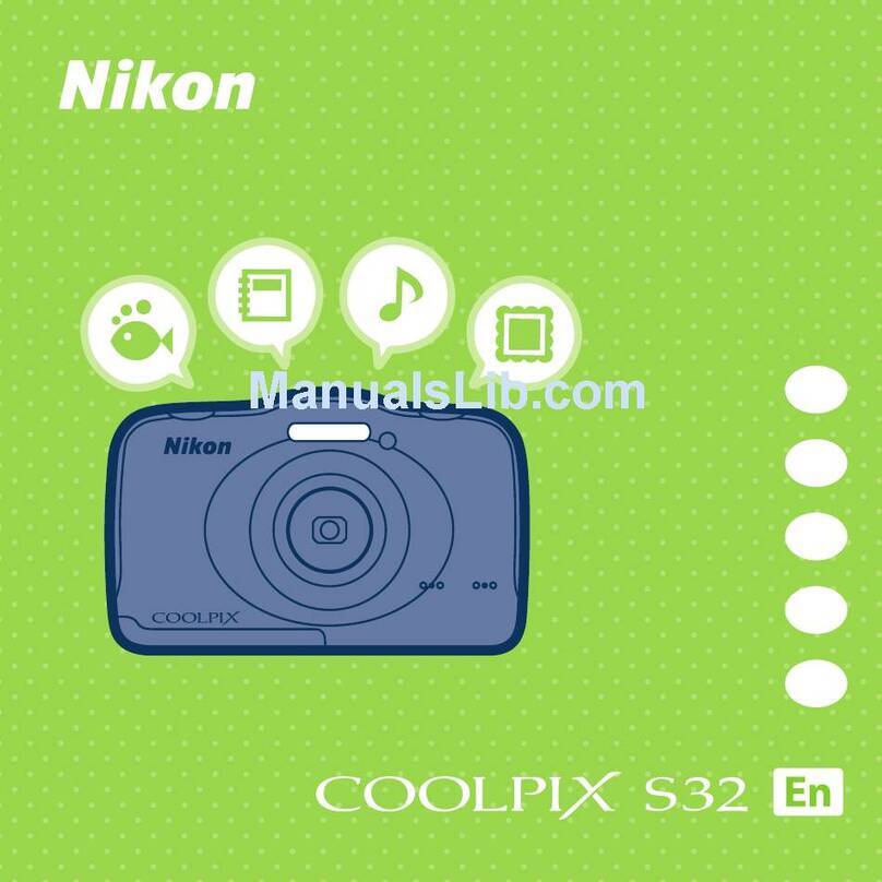 Nikon Coolpix S32 user manual