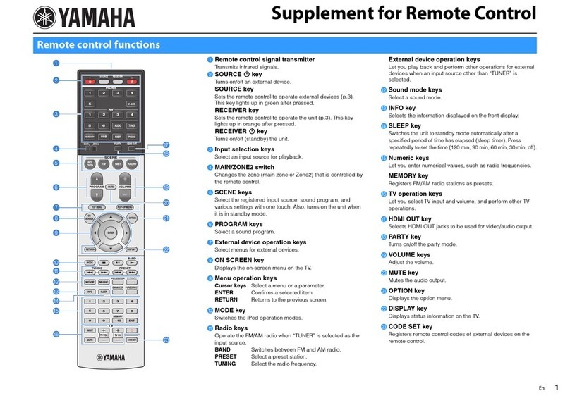 Yamaha RX-V779 Owner's manual Yamaha RX-V779 Owner's manual