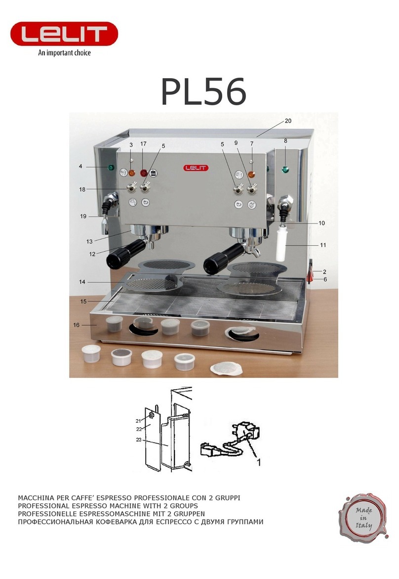 Lelit PL56 User manual