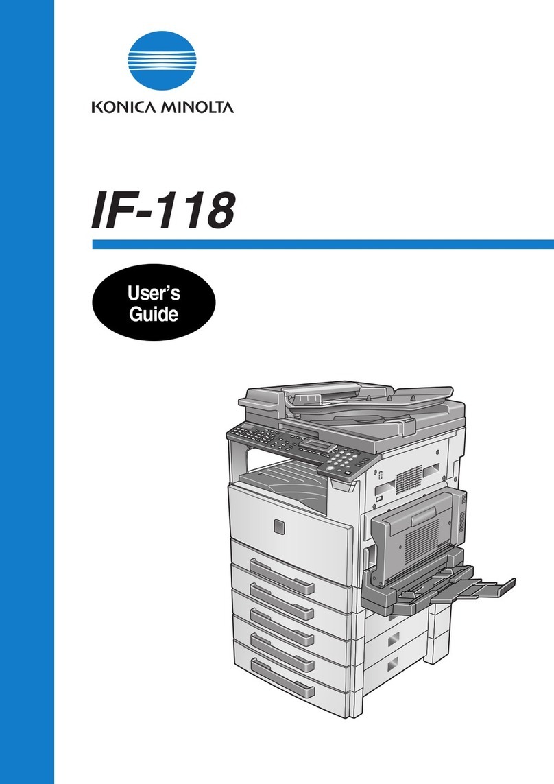 Konica Minolta IF-118 user guide