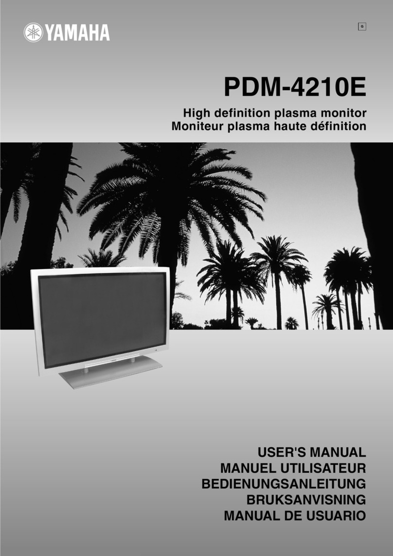 Yamaha PDM-4210E User manual Yamaha PDM-4210E User manual