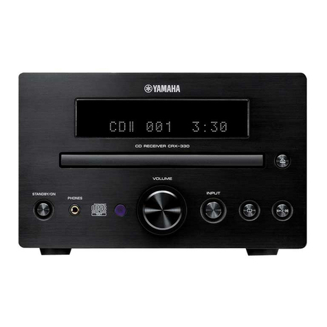Yamaha CRX-330 User manual