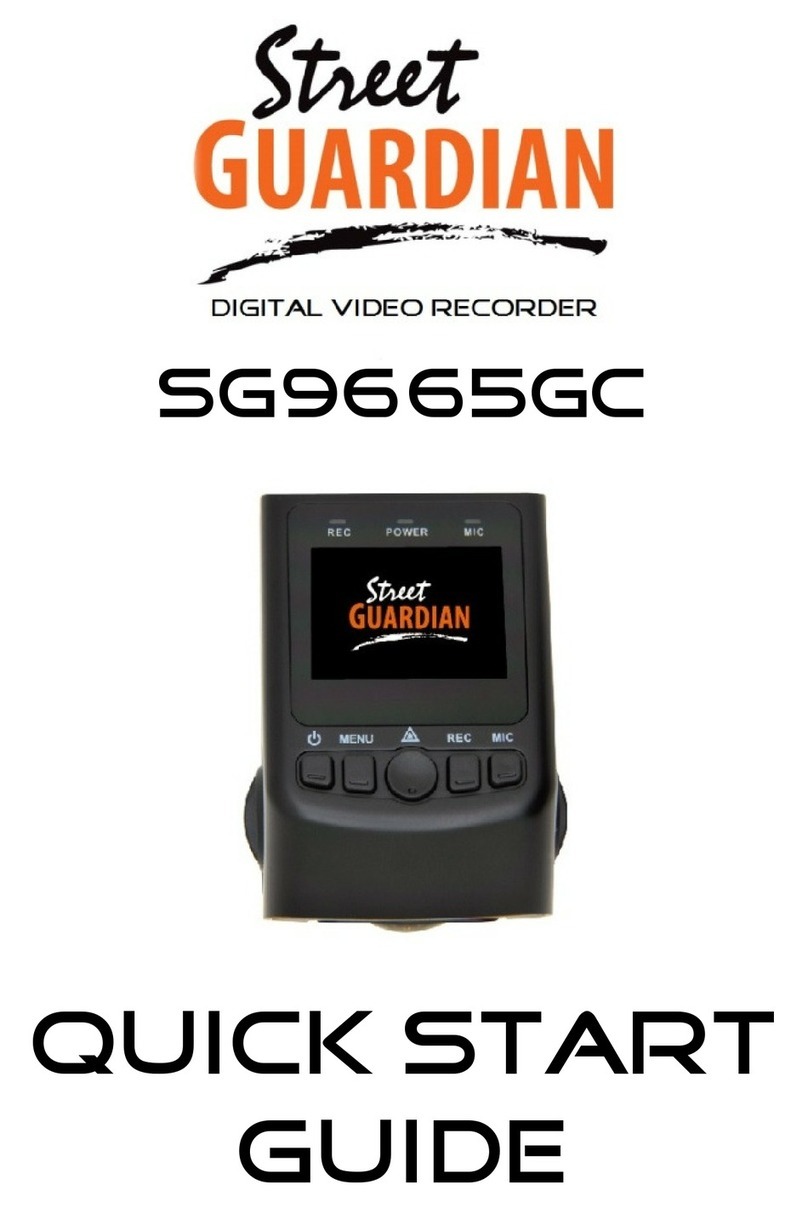 Street Guardian sg9665gc User manual Street Guardian sg9665gc User manual
