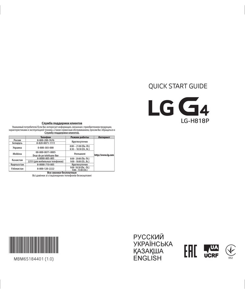 LG G4 lg-h818p User manual