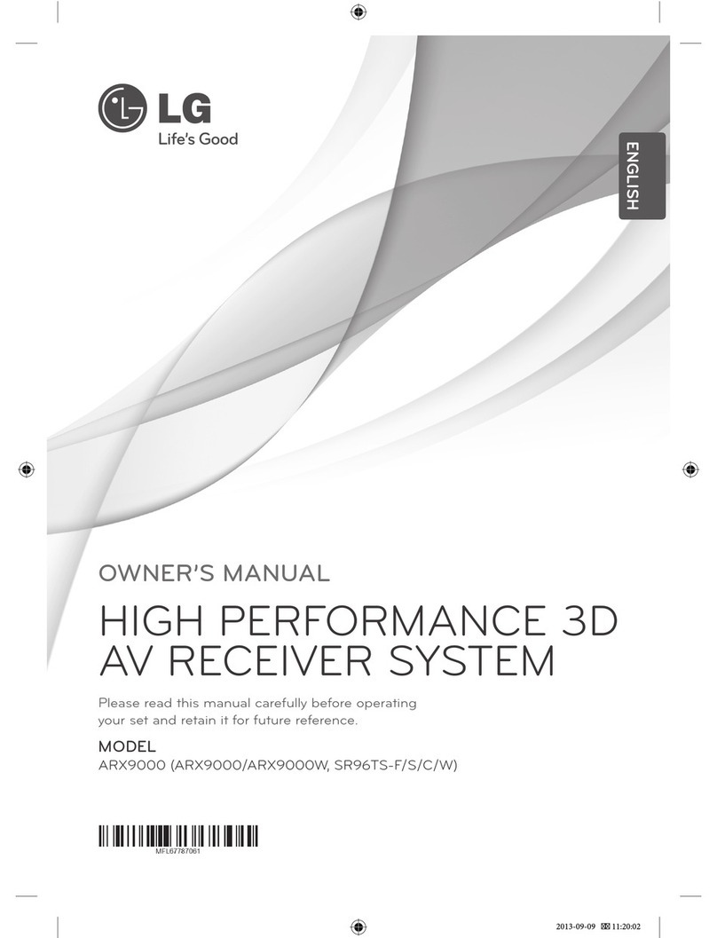 LG SR96TS-W User manual