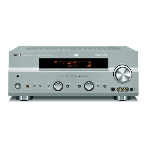 Yamaha DSP-AX757SE User manual