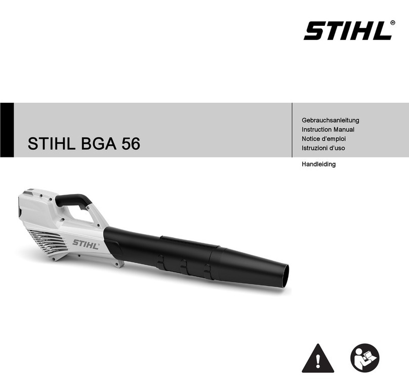 Stihl BGA 56 User manual