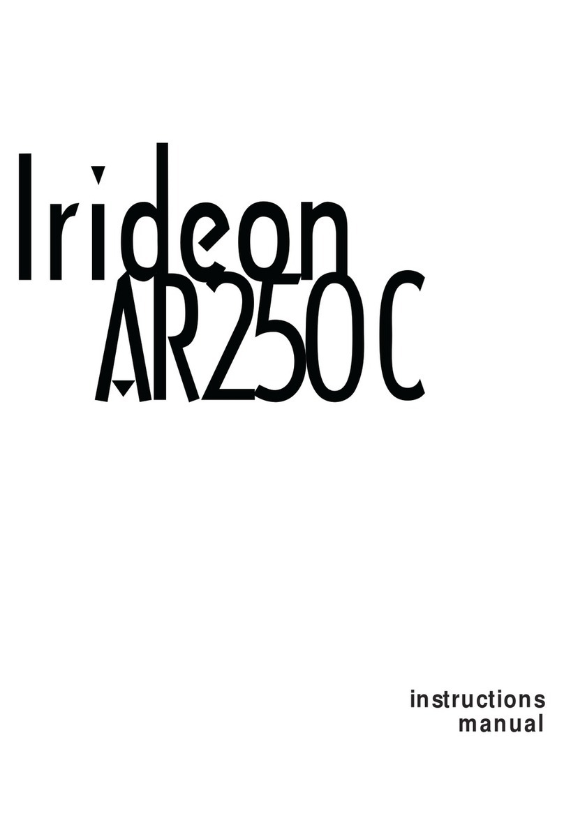 IRIDEON AR 250C instruction manual