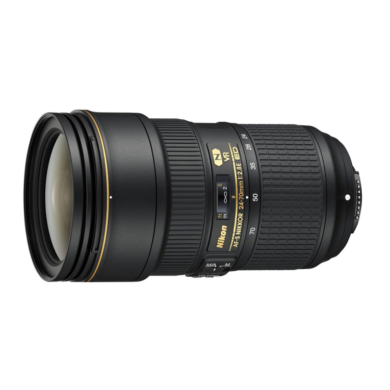 Nikon AF-S NIKKOR 24-70mm f/2.8E ED VR User manual