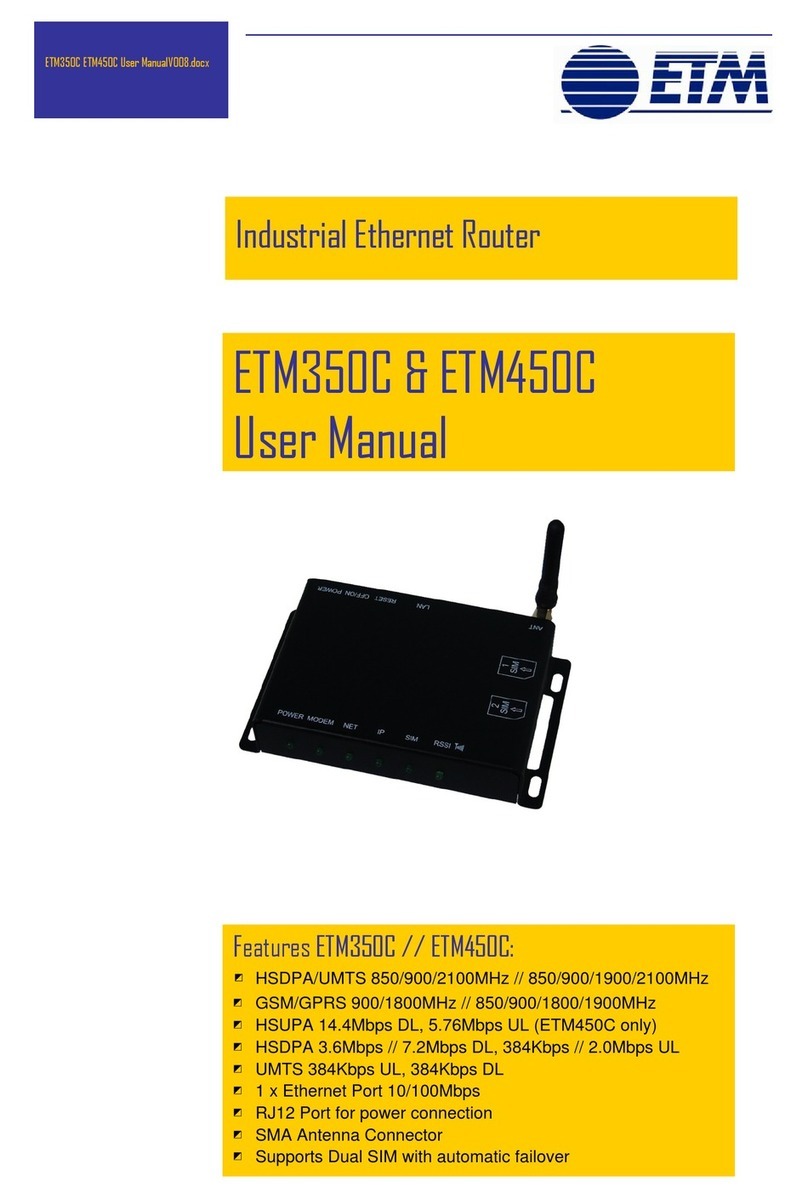 ETM ETM450C user manual