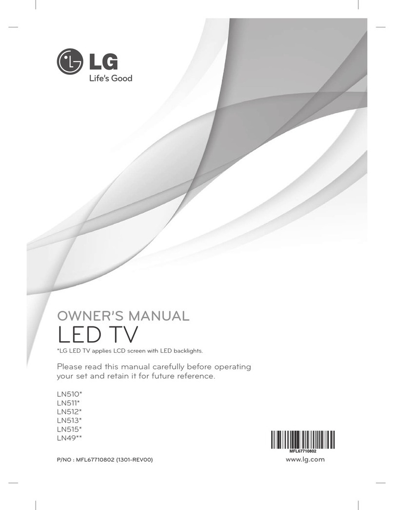 LG LN49 Series User manual