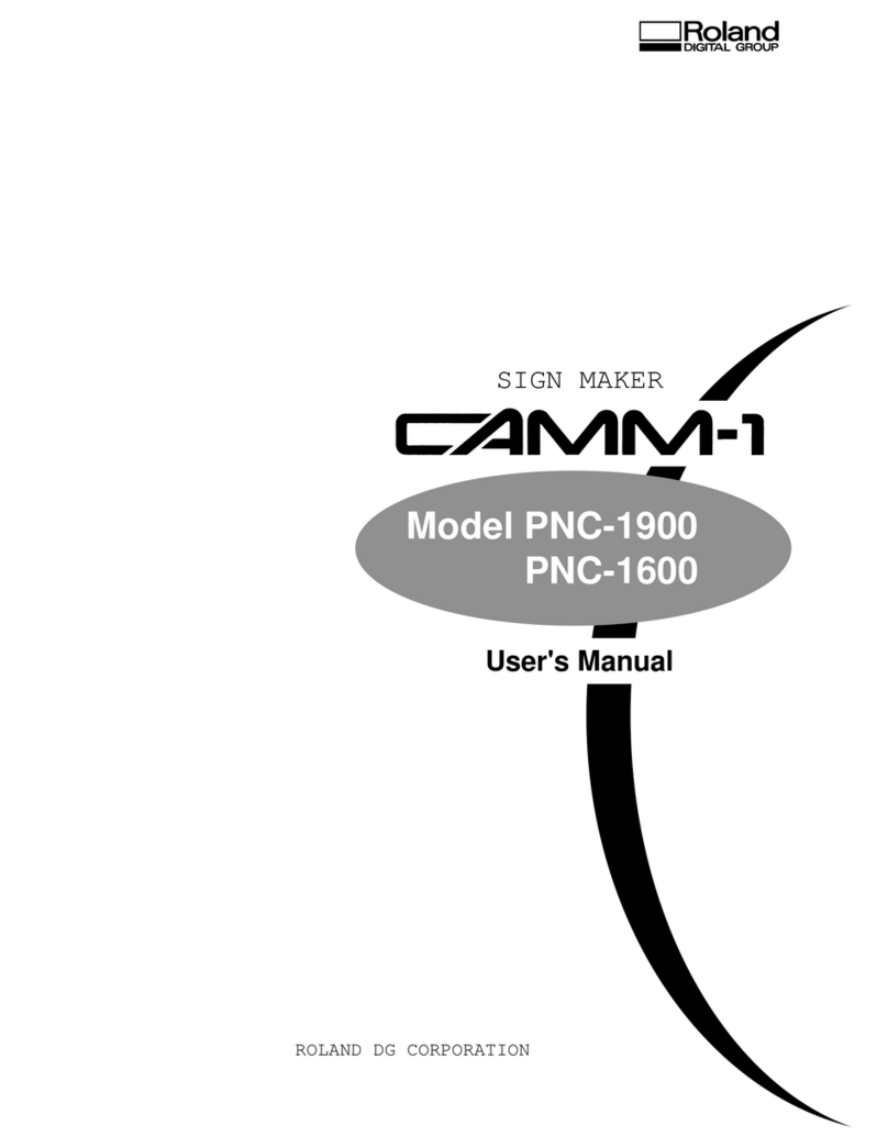 Roland PNC-1600 User manual