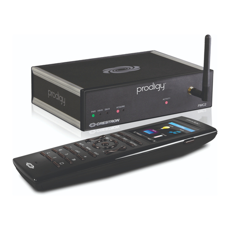Crestron Prodigy System user guide