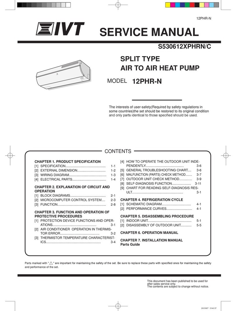 IVT 12PHR-N User manual