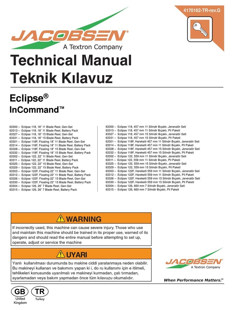 Jacobsen Eclipse series User manual