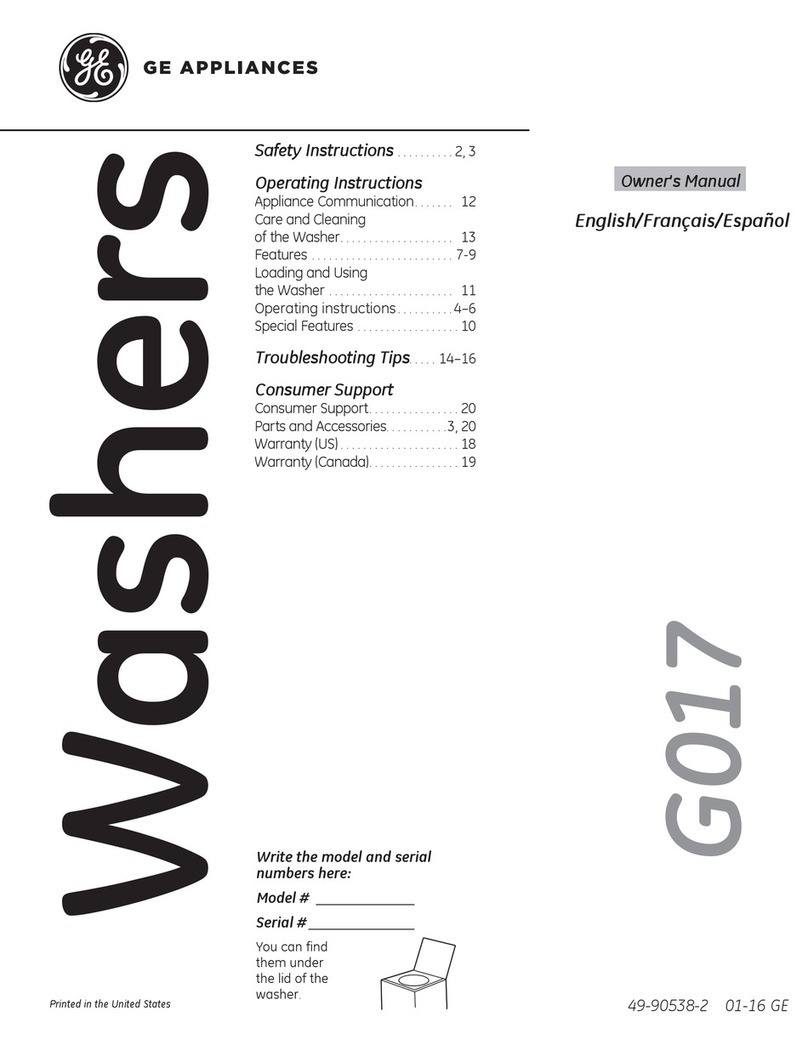GE G017 User manual