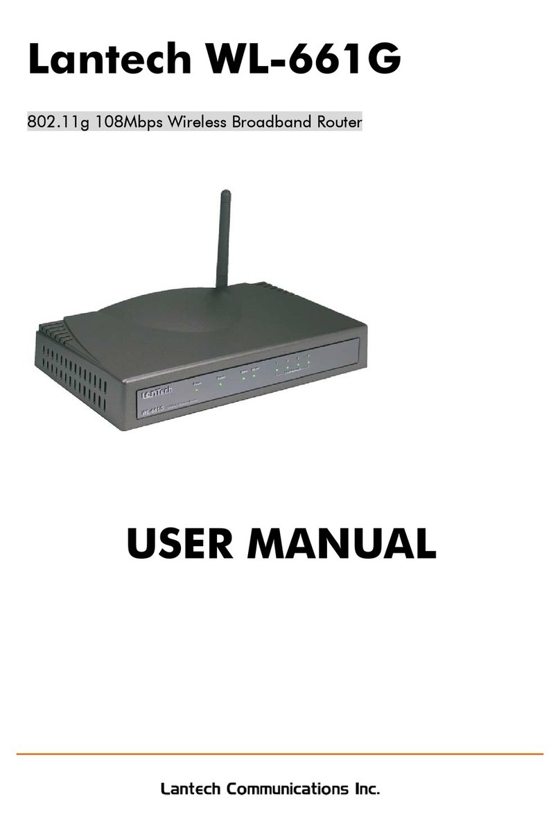 Lantech WL-661G user manual
