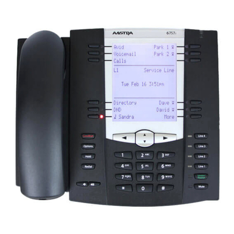 Aastra 6757 User manual