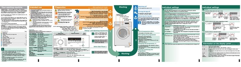 Siemens WM12B260GR operating instructions